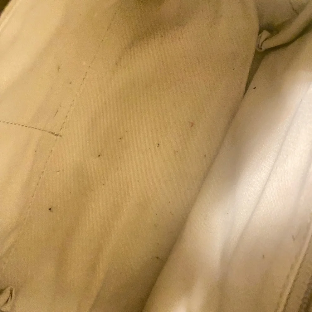 Monos Vegan Leather Large Toiletry Case in Ivory - Picture 7 of 14